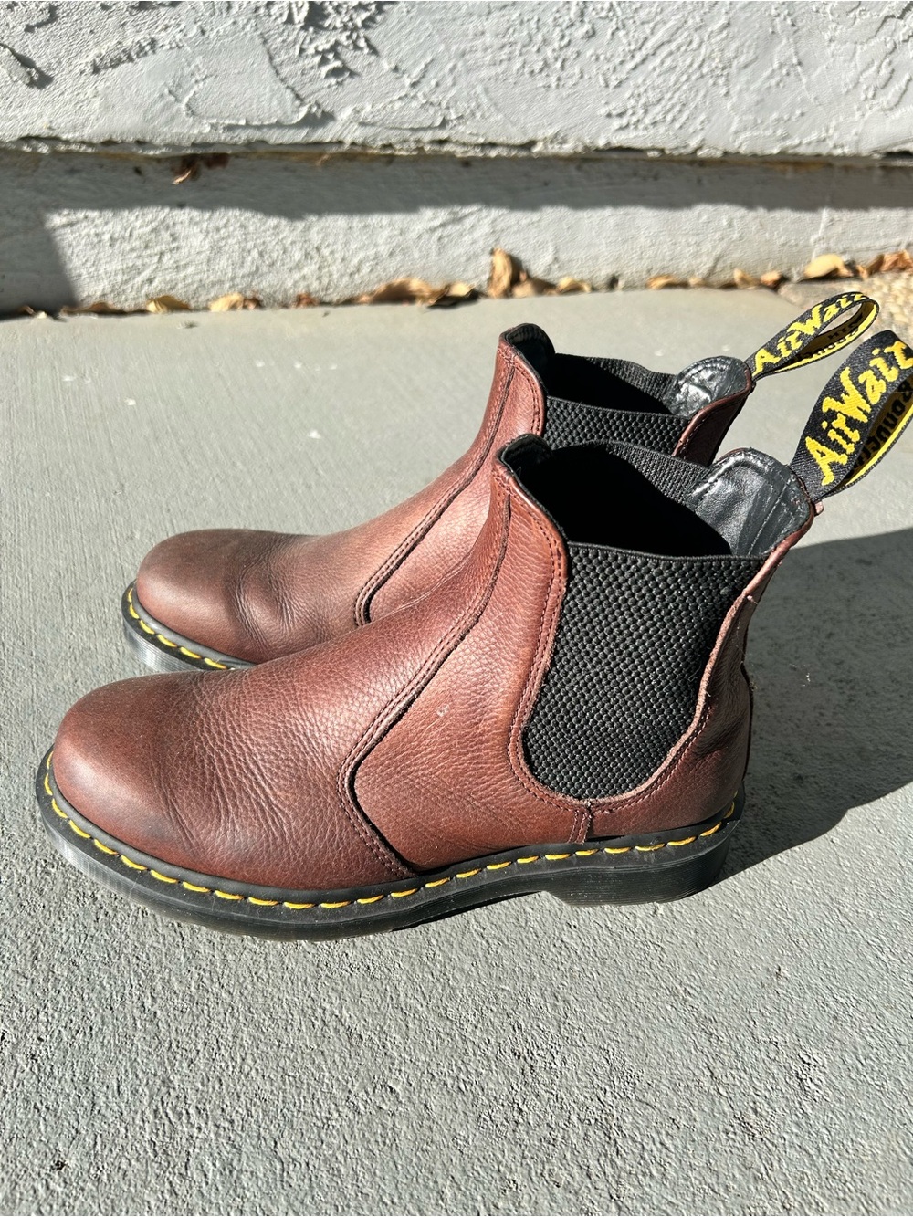 Dr. Martens Crazy Horse Chelsea Boots